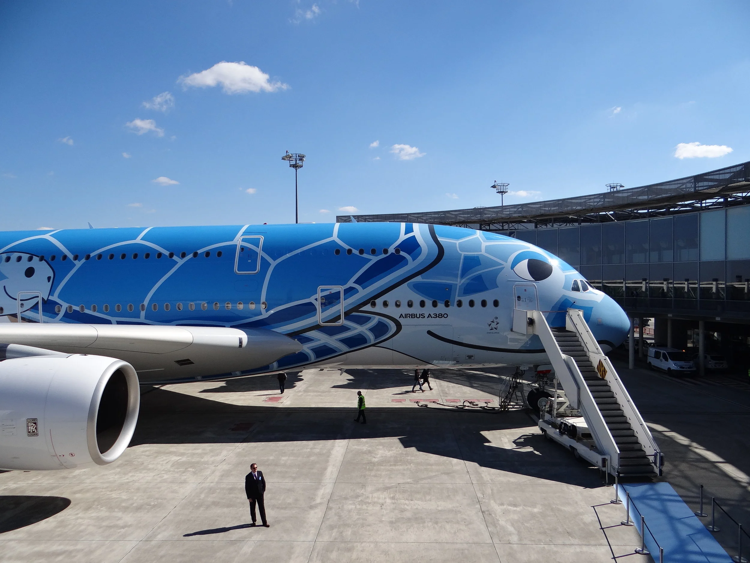 Welcoming Japan's first A380: ANA's Flying Honu — Allplane